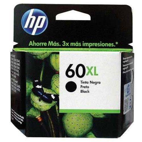 Tamanhos, Medidas e Dimensões do produto Kit Cartucho de Tinta HP 60XL Color + HP 60XL Black Original