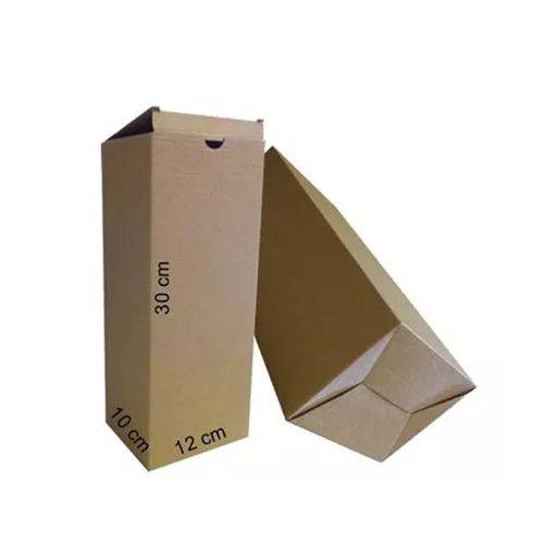 Tamanhos, Medidas e Dimensões do produto Kit com 50 Caixas em Papelão 12 X 10 X 30 Cm para Correios