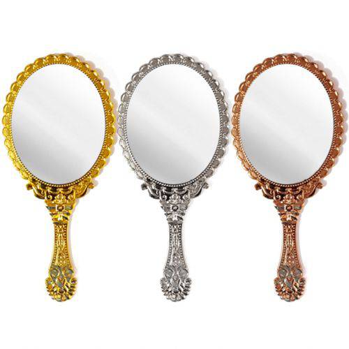 Tamanhos, Medidas e Dimensões do produto Kit com 3 Espelhos de Mão Princesa Provençal