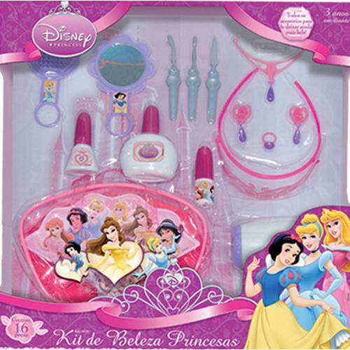 Tamanhos, Medidas e Dimensões do produto Kit de Beleza Princesas Disney - Rosita