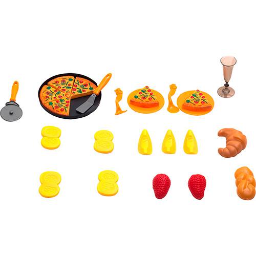 Tamanhos, Medidas e Dimensões do produto Kit de Comidinhas e Pizza - BelFix