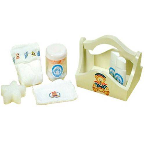 Tamanhos, Medidas e Dimensões do produto Kit de Higiene para Boneca – Laço de Fita