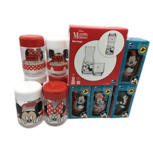 Tamanhos, Medidas e Dimensões do produto Kit Decorado Mickey e Minie Nadir 11 Peças