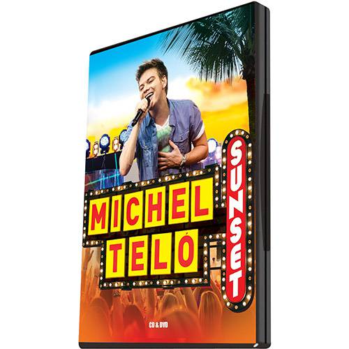 Tamanhos, Medidas e Dimensões do produto Kit DVD + CD Michel Teló - Sunset