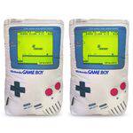 Tamanhos, Medidas e Dimensões do produto Kit Game Pillow Boy: 2 Almofadas Gamer Videogame Nintendo Game Boy 3d