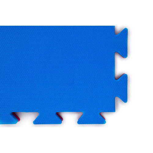Tamanhos, Medidas e Dimensões do produto Kit Home Tatame Profissional 9 30mm + Yamamura + Azul + Vermelho
