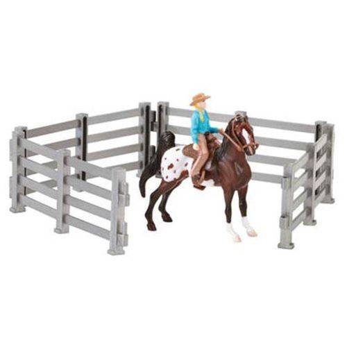 Tamanhos, Medidas e Dimensões do produto Kit Horse And Rider Western And Rider Breyer Colorido