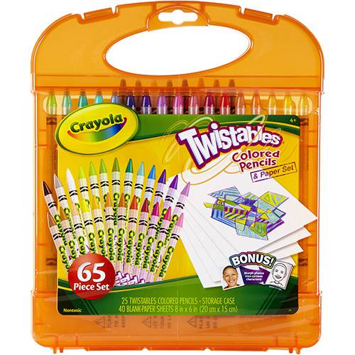 Tamanhos, Medidas e Dimensões do produto Kit Lapiseira Twistable - Crayola