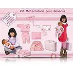 Tamanhos, Medidas e Dimensões do produto Kit Maternidade para Bonecas Tam M - Laço de Fita