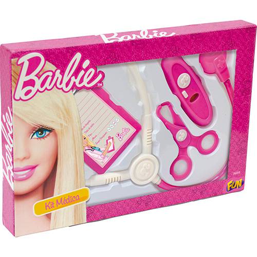 Tamanhos, Medidas e Dimensões do produto Kit Médica Básico Barbie Sortimento 1 - Fun