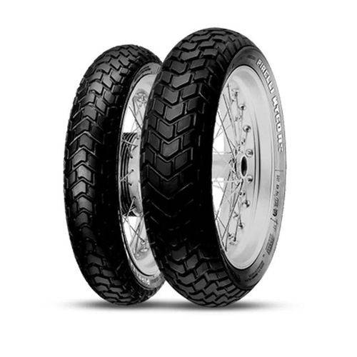 Tamanhos, Medidas e Dimensões do produto Kit Par Pneu 120/90-17 + 90/90-21 Mt60 Pirelli Nx 400 Falcon