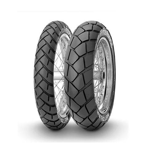 Tamanhos, Medidas e Dimensões do produto Kit Par Pneu 150/70r17 + 110/80r19 Tourance Metzeler Dl 1000