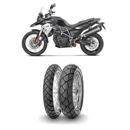 Tamanhos, Medidas e Dimensões do produto Kit Par Pneu 150/70r17 + 90/90-21 Tourance Metzeler F 800 Gs Gs 800 Adventure Tiger 800