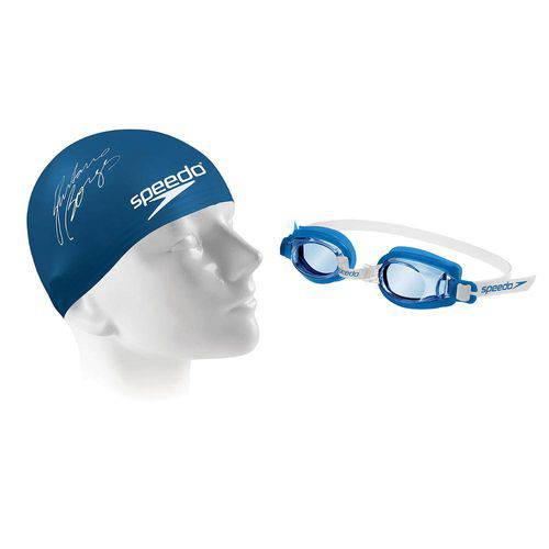 Tamanhos, Medidas e Dimensões do produto Kit para Natação Junior Swim 2.0 Azul Royal Speedo