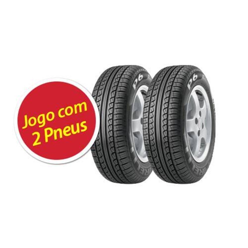 Tamanhos, Medidas e Dimensões do produto Kit Pneu Aro 14 Pirelli 175/65r14 P6 82h 2 Unidades