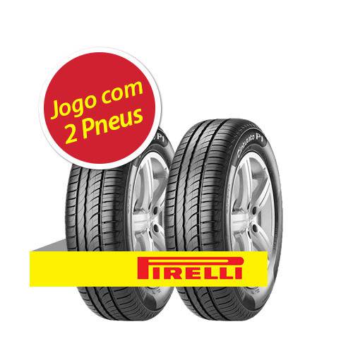 Tamanhos, Medidas e Dimensões do produto Kit Pneu Aro 14 Pirelli 185/65R14 Cinturato P1 86T 2 Unidades