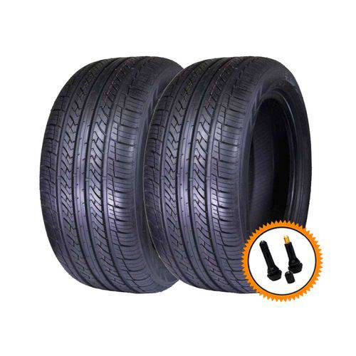 Tamanhos, Medidas e Dimensões do produto Kit 2 Pneus Three-a Aro 15 195/60r15 P306 88h + Válvulas