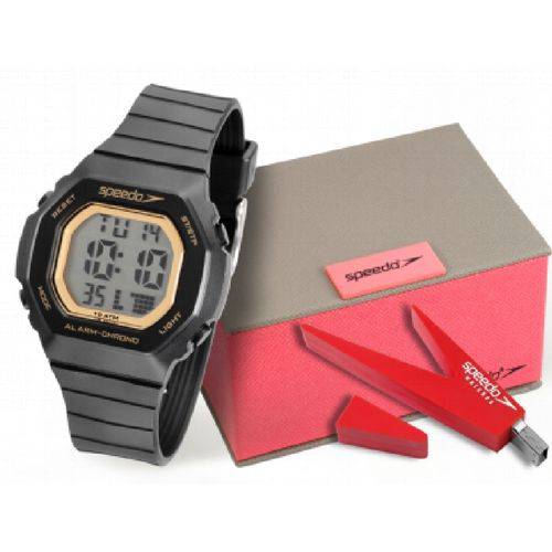 Tamanhos, Medidas e Dimensões do produto Kit Relógio Feminino Speedo Digital 80615L0EVNP1K1 com Pen Drive