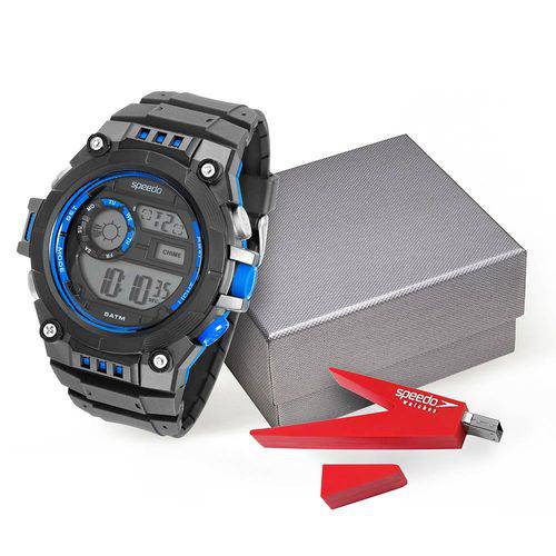 Tamanhos, Medidas e Dimensões do produto Kit Relógio Speedo Masculino Digital Preto 81134g0evnp1k1 com Pen Drive