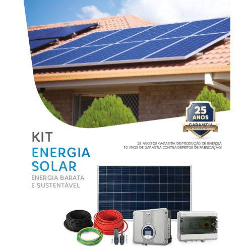 Tamanhos, Medidas e Dimensões do produto Kit Solar 1,6kW de 320W ON GRID Elgin
