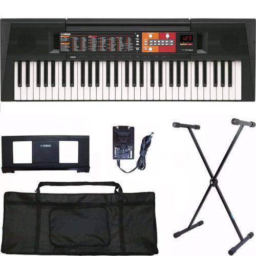 Tamanhos, Medidas e Dimensões do produto Kit Teclado Musical Yamaha Psr-f51