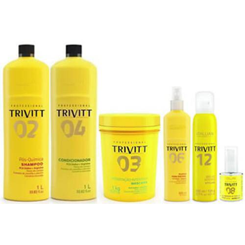 Tamanhos, Medidas e Dimensões do produto Kit Trivitt Profissional para Hidratação ( 6 Itens )