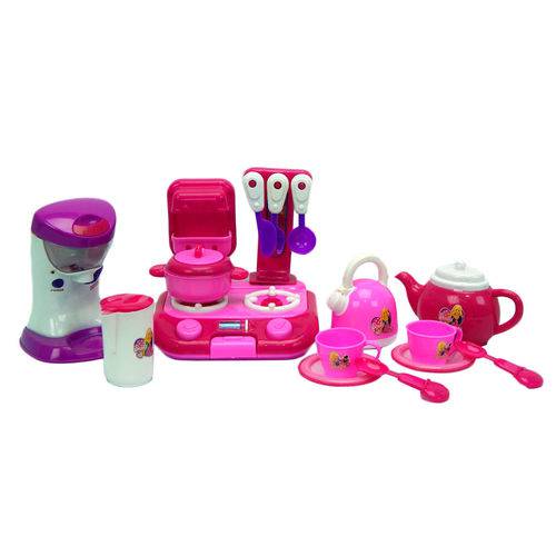 Tamanhos, Medidas e Dimensões do produto Kit Utilidades Cozinha Infantil Luz e Som - MC18297