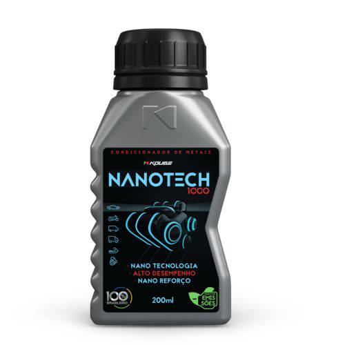 Tamanhos, Medidas e Dimensões do produto Koube Nanotech 1000 Condicionador de Metais 200ml