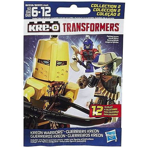 Tamanhos, Medidas e Dimensões do produto Kre-O Transformers Rid Surpresa - Hasbro