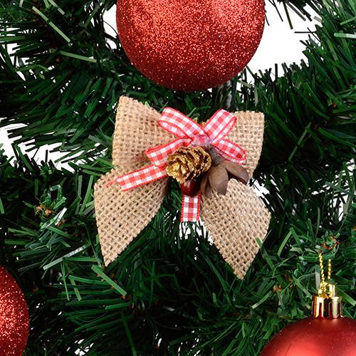 Tamanhos, Medidas e Dimensões do produto Laços Decorativos 12 Unidades - Orb Christmas