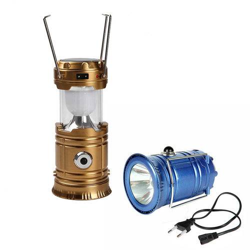 Tamanhos, Medidas e Dimensões do produto Lampiao Solar de Led Portatil com USB e Bateria Recarregavel Luminaria Lanterna