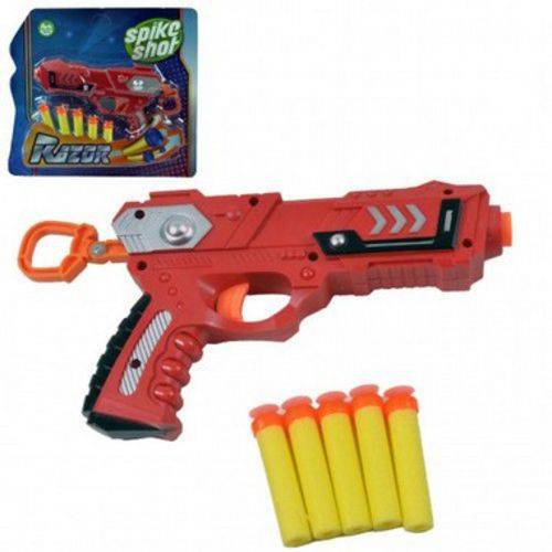Tamanhos, Medidas e Dimensões do produto Lançador de Dardos Spike Shot Akt 3046 Dispara Dardos Arma de Brinquedo