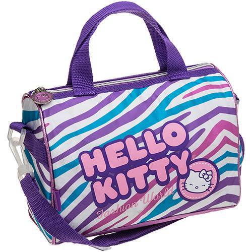 Tamanhos, Medidas e Dimensões do produto Lancheira Lateral Hello Kitty Fashion - PCF