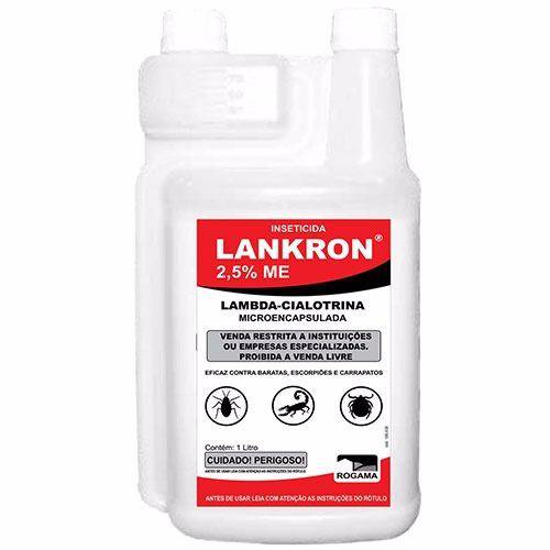 Tamanhos, Medidas e Dimensões do produto Lankron 2,5% 1 L Veneno para Escorpião, Carrapatos e Baratas