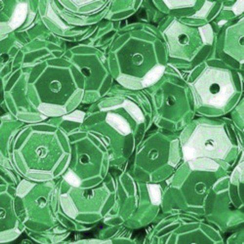 Tamanhos, Medidas e Dimensões do produto Lantejoula N°8 1000 Unidades Lantecor - Verde