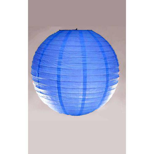 Tamanhos, Medidas e Dimensões do produto Lanterna Japonesa Cor Azul Grande 40cm