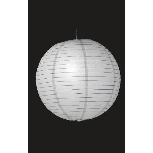 Tamanhos, Medidas e Dimensões do produto Lanterna Japonesa Cor Branca Grande 40cm