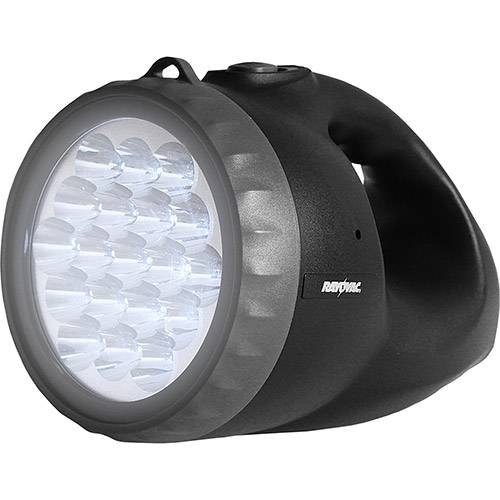 Tamanhos, Medidas e Dimensões do produto Lanterna Recarregável Rayovac 19 LED CM-4 - Preta