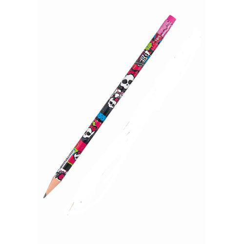 Tamanhos, Medidas e Dimensões do produto Lápis Preto com Borracha Tris - Monster High Modelo 01