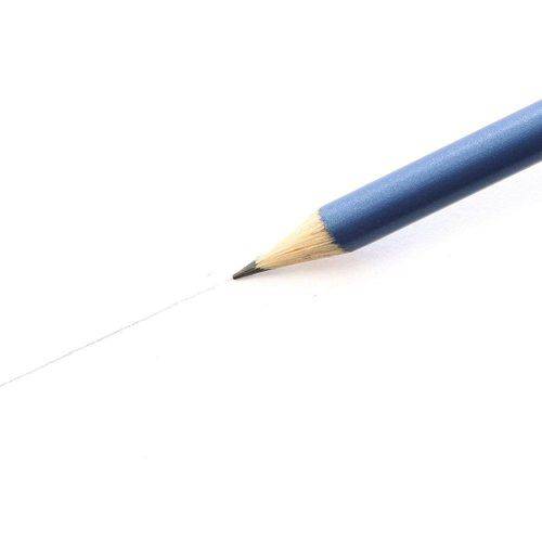 Tamanhos, Medidas e Dimensões do produto Lápis Preto Ecolápis Max Azul Presto Redondo Cartela com 6 Lápis Faber Castell - Sm/1210Az