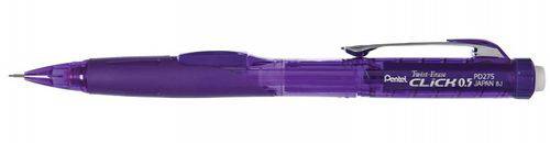Tamanhos, Medidas e Dimensões do produto Lapiseira Pentel Pd275tvx Twist-Erase Click 0.5mm Violeta