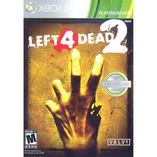 Tamanhos, Medidas e Dimensões do produto Left 4 Dead 2 Platinum Hits - Xbox 360