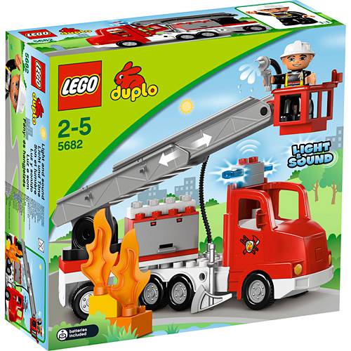 Tamanhos, Medidas e Dimensões do produto LEGO Caminhão de Bombeiros Duplo 5682