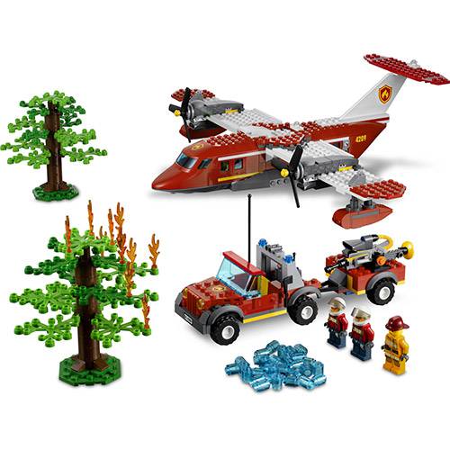Tamanhos, Medidas e Dimensões do produto LEGO City - Avião de Combate ao Fogo 4209