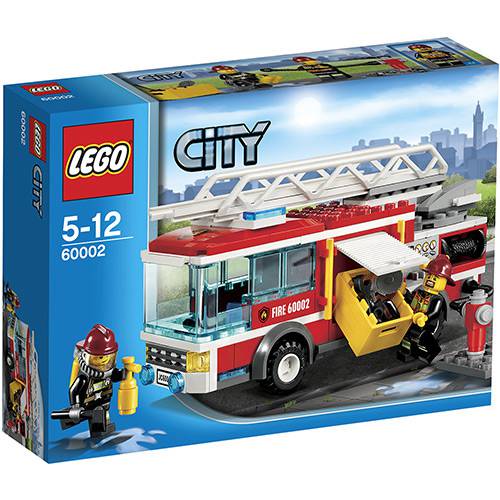 Tamanhos, Medidas e Dimensões do produto Lego City - Caminhão de Combate ao Fogo