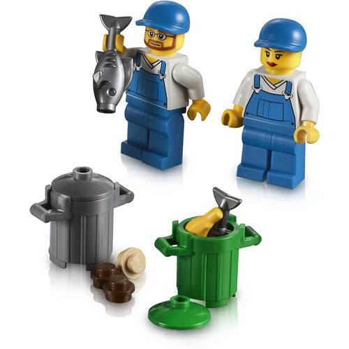 Tamanhos, Medidas e Dimensões do produto LEGO City - Caminhão de Lixo 4432