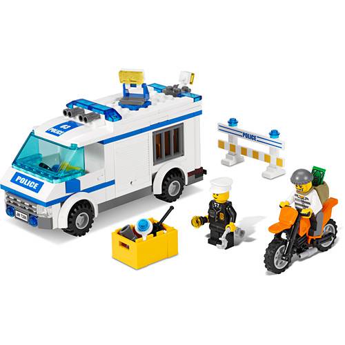 Tamanhos, Medidas e Dimensões do produto LEGO City - Transporte de Prisioneiros 7286