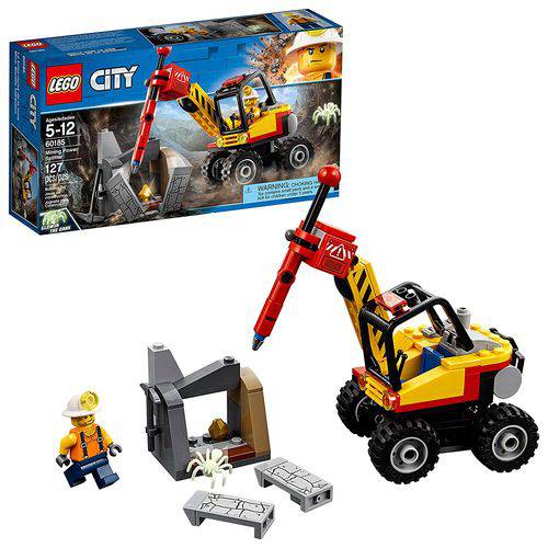 Tamanhos, Medidas e Dimensões do produto LEGO City Veículo Minerador
