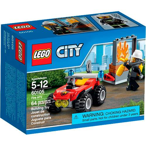 Tamanhos, Medidas e Dimensões do produto LEGO City Veículo Off-Road de Combate ao Fogo