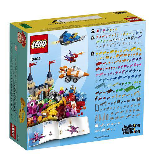 Tamanhos, Medidas e Dimensões do produto LEGO Classic - Fundo do Oceano 10404